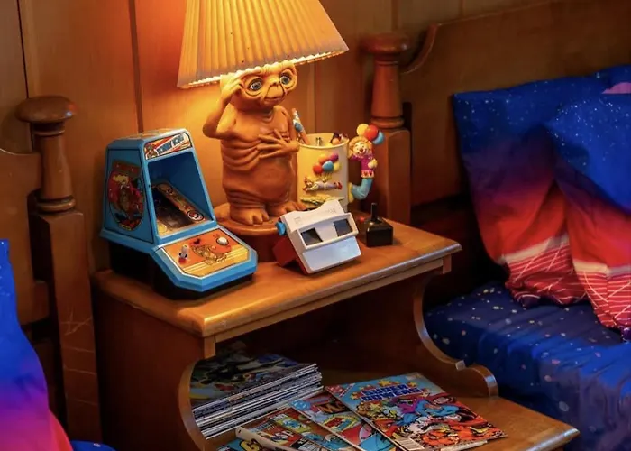 Bed & Breakfast 1980's Themed With Massive 80's Arcade