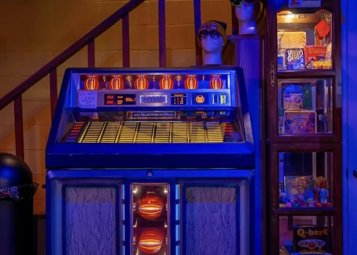 Bed & Breakfast 1980's Themed With Massive 80's Arcade *